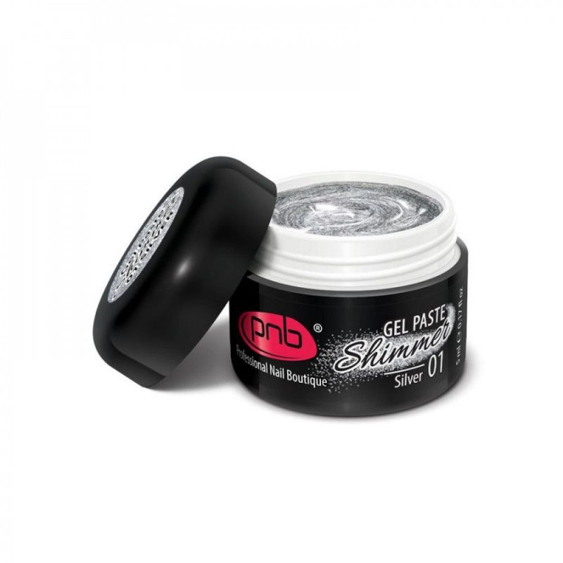 Shimmer Gel Paste PNB 01 Silver