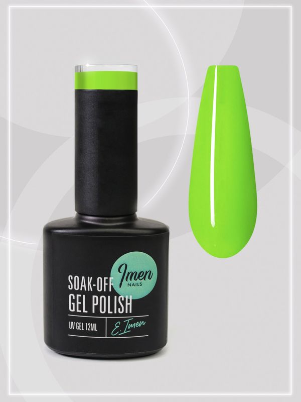 UV/LED Gel Polish Imen 037 light neon green 12ml