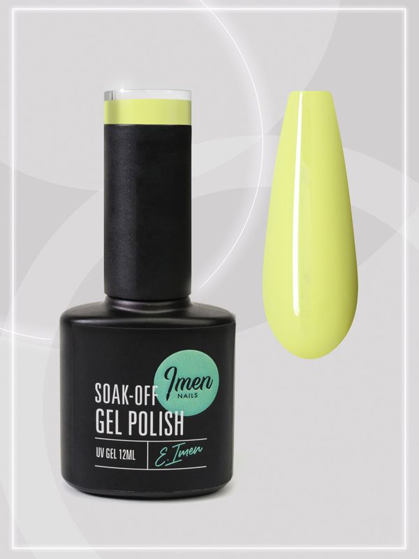 UV/LED Gel Polish Imen 034 Pastell Yellow 12ml