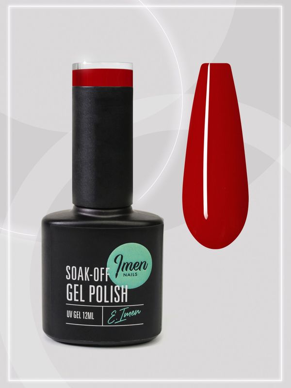 UV/LED Gel Polish Imen 003 Red 12ml