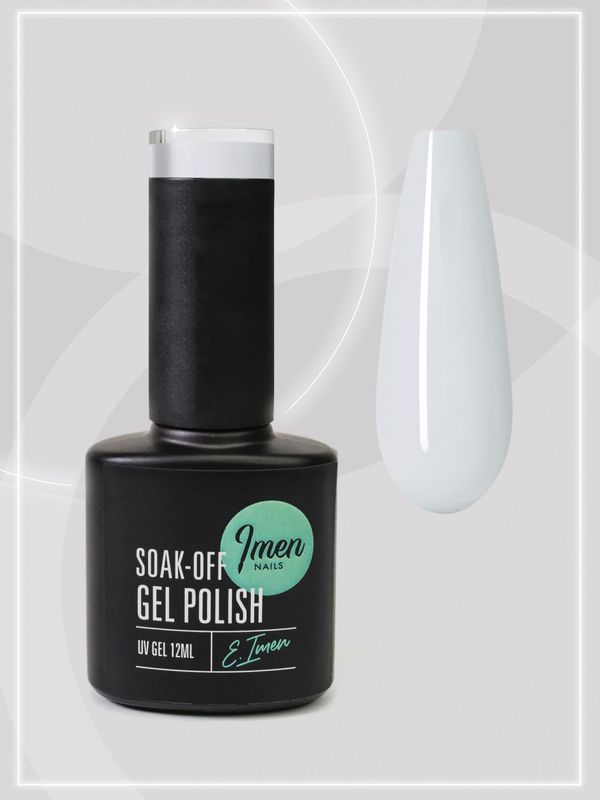 Gel Polish Imen 002 White 12ml