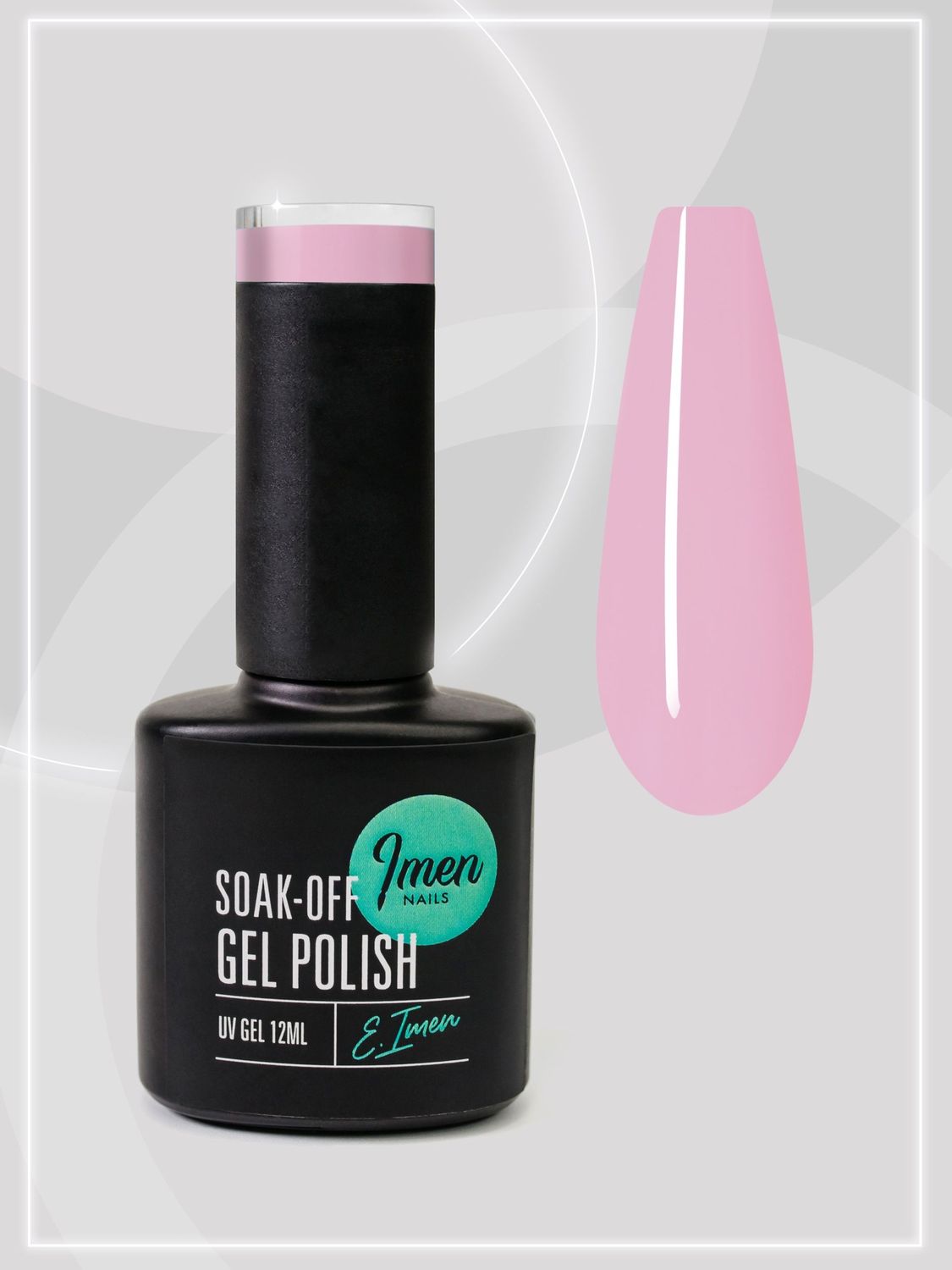UV/LED Gel Polish Imen 008 Old Rose 12ml