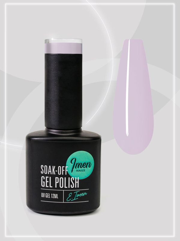 UV/LED Gel Polish Imen 017 Pastel Lavender 12ml