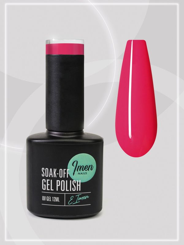 UV/LED Gel Polish Imen 023 Bright Coral 12ml