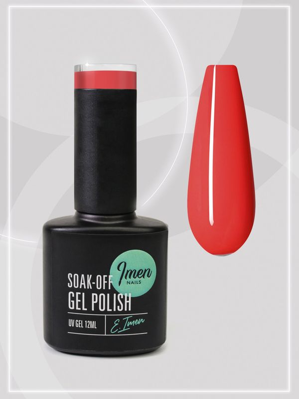 Gel Polish Imen 022 Neon Salmon 12ml
