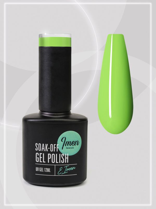 UV/LED Gel Polish Imen 027 Lime Green 12ml