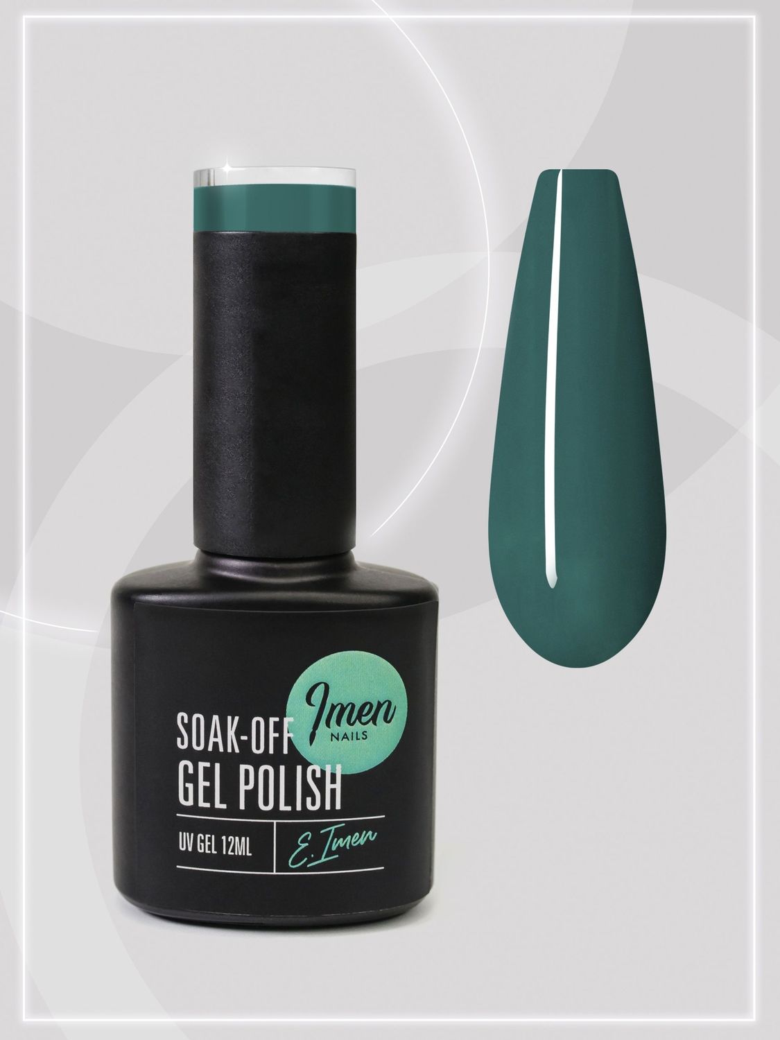 UV/LED Gel Polish Imen 066 Petrol 12ml