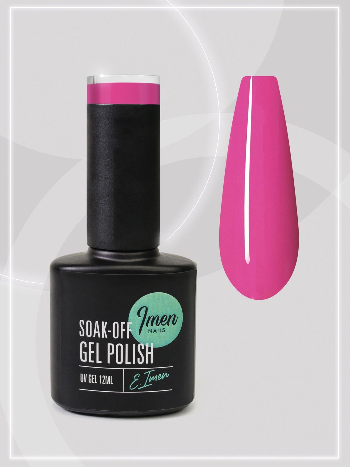 UV/LED Gel Polish Imen 067 Ultra Pink 12ml