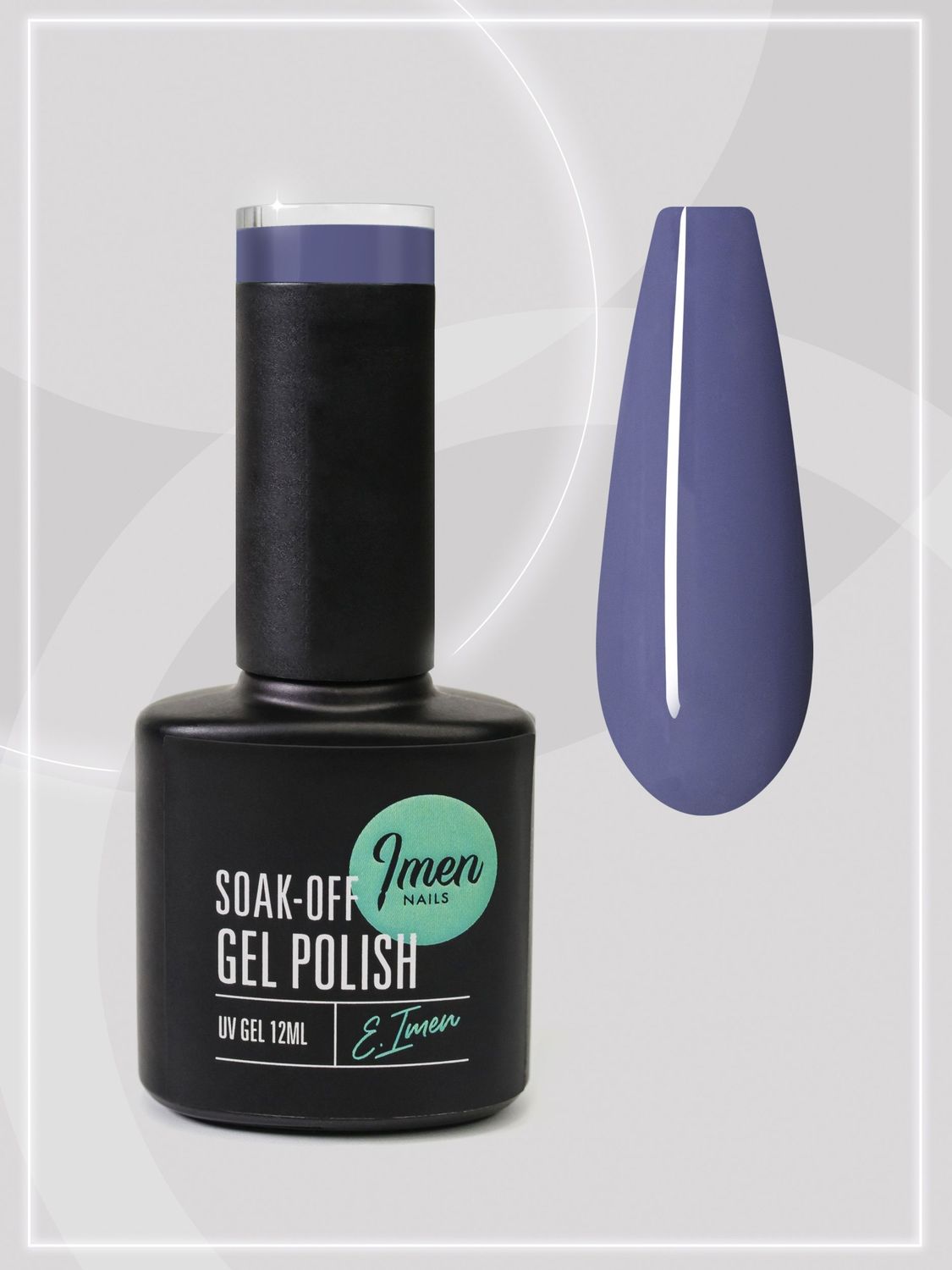 UV/LED Gel Polish Imen 069 Blue gray 12ml