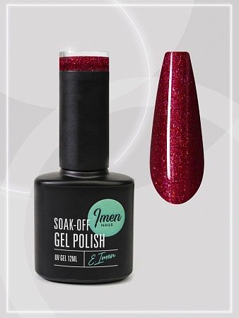 Gel Polish Imen DB021 Granat Diamond Glitter 12ml
