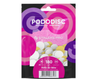Staleks Schleifpapier Pododisc 20mm PDFS-20-180 weiß
