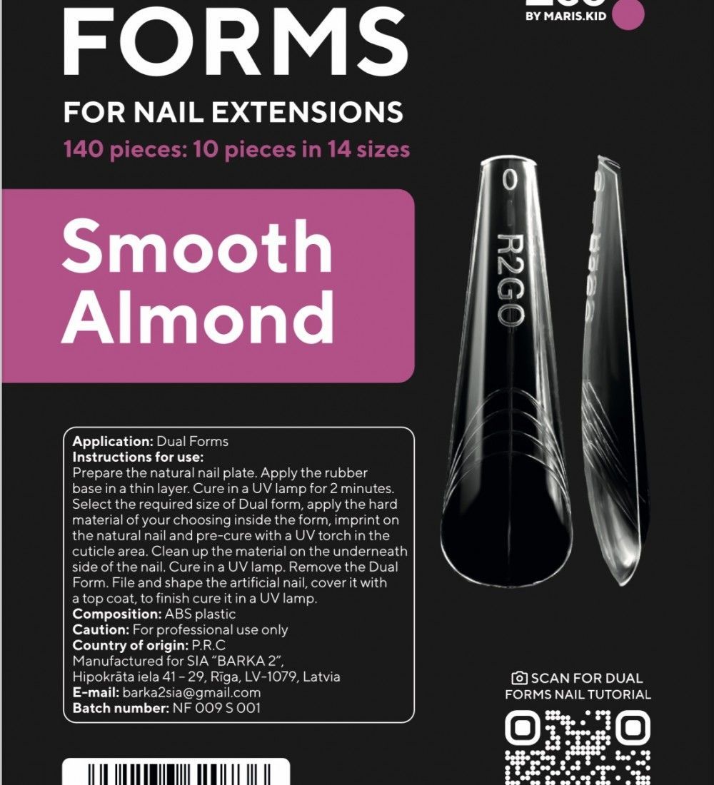 Dual Forms Ready2GO  "Smooth Almond "