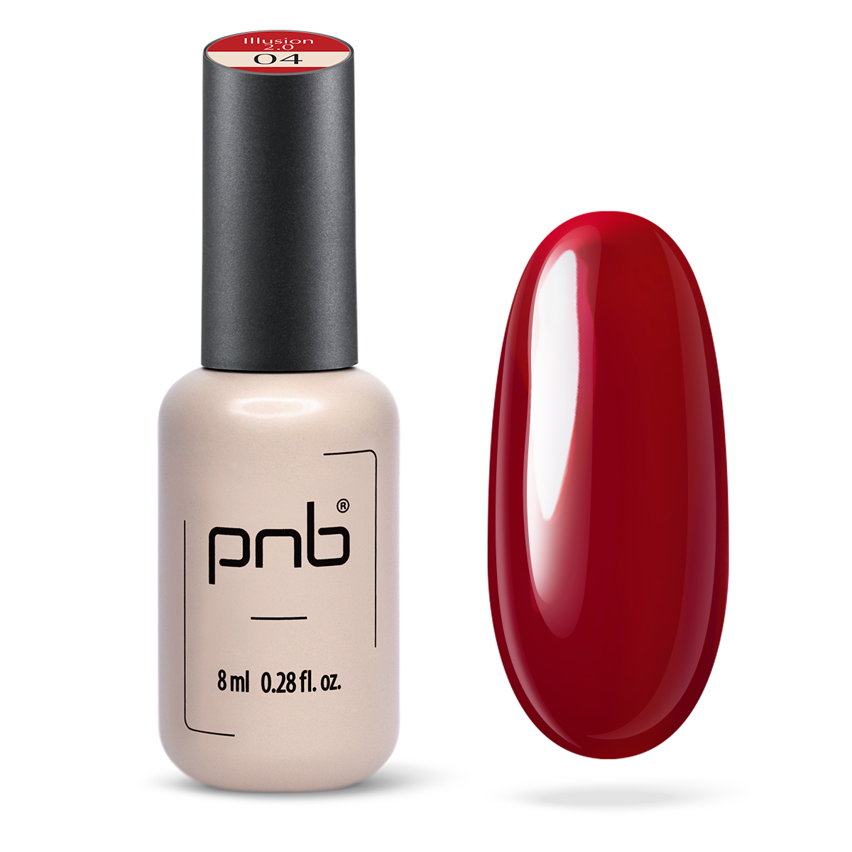 UV/LED Gel Polish Nagellack PNB illusion 2.0, 04