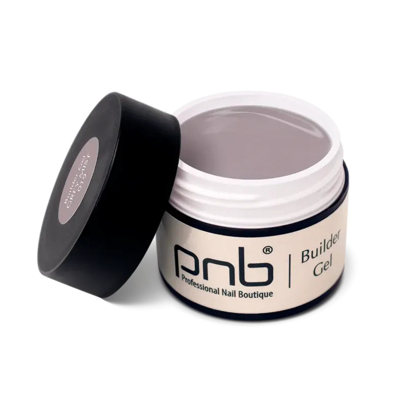 PNB UV/LED Builder Gel, Grey Mist, 15ml