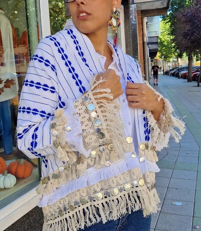 Kimono IndiaBlue