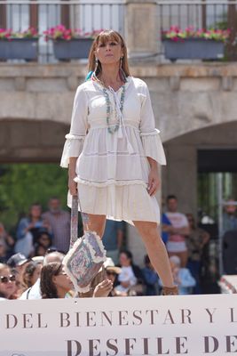Vestido asimétrico playa