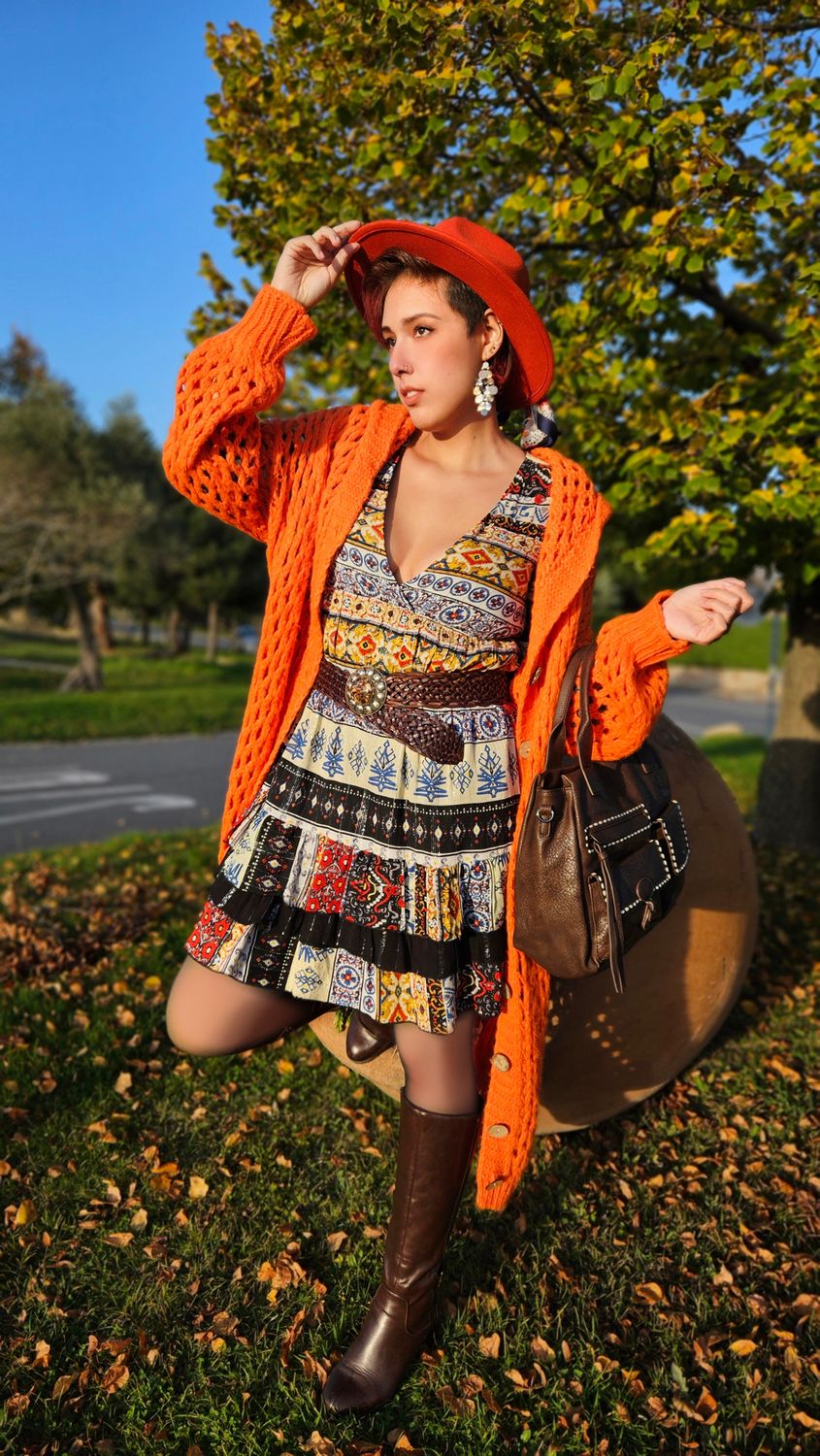 Vestido Mustard