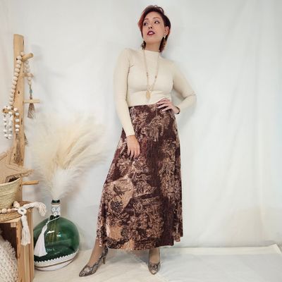 Falda Bohem winter