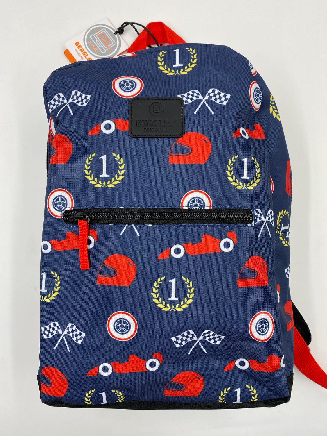 ΣΑΚΙΔΙΟ BEAGLES ORIGINAL BACKPACK KIDS TABLET RACE CAR BLUE 21028 176