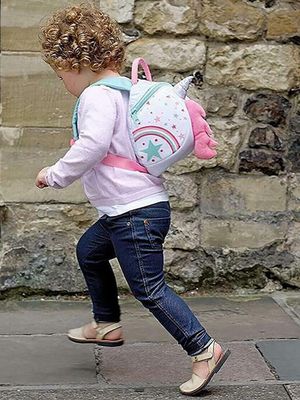 Littlelife Big Unicorn Kids Backpack Σχολική Τσάντα Πλάτης Νηπιαγωγείου σε Λευκό χρώμα 6lt