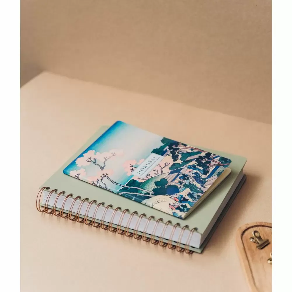 Σετ 3 Τετραδίων Α5/15X21εκ HOKUSAI