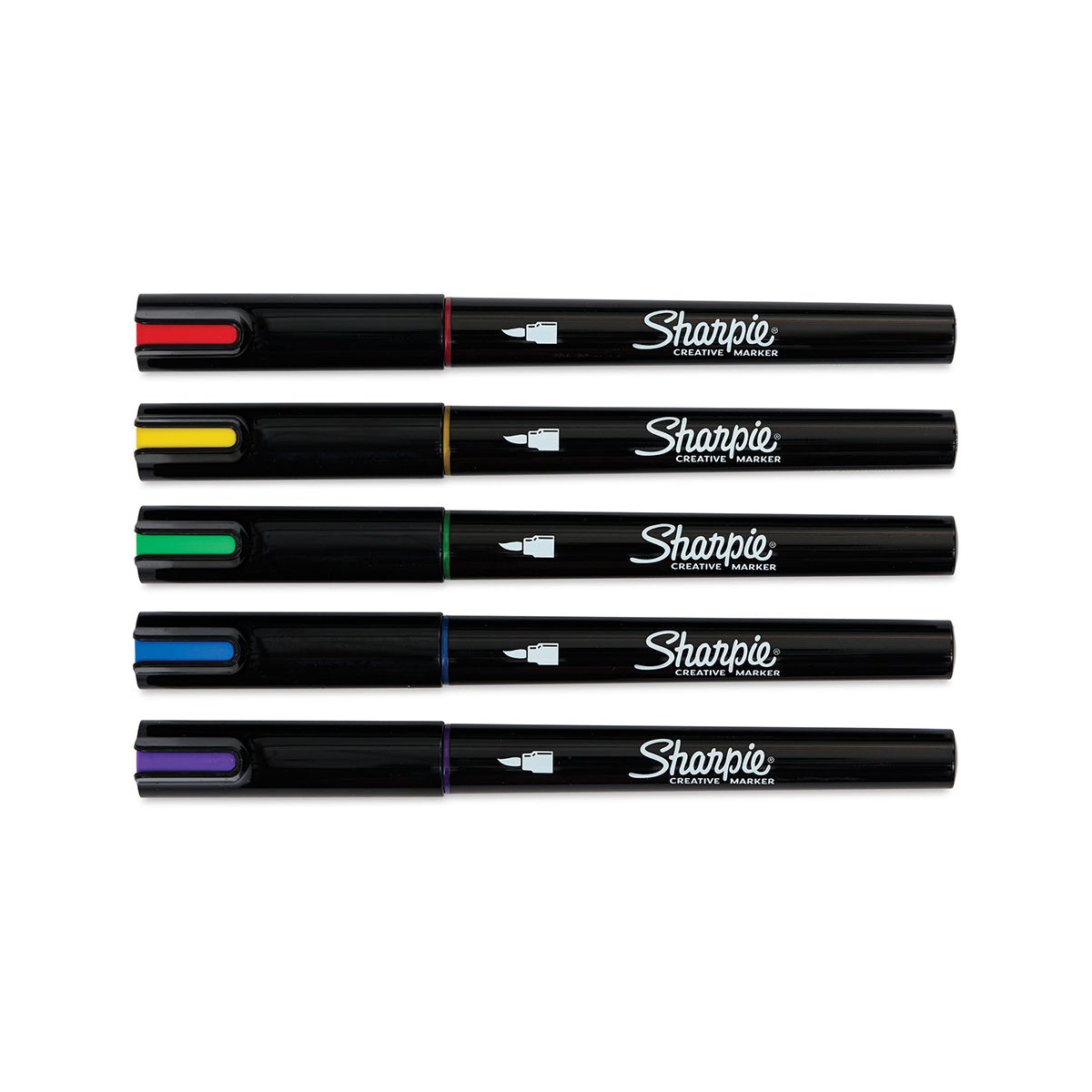 Sharpie Σετ 5 Ακρυλικών Μαρκαδόρων Creative Markers Brush Tip