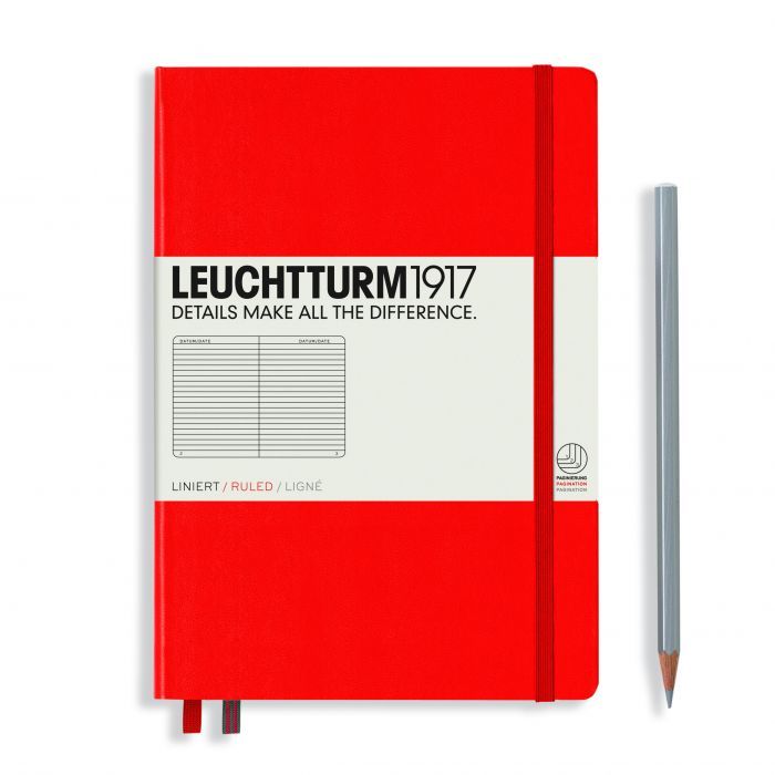 Leuchtturm1917 Α5 ΚΟΚΚΙΝΟ