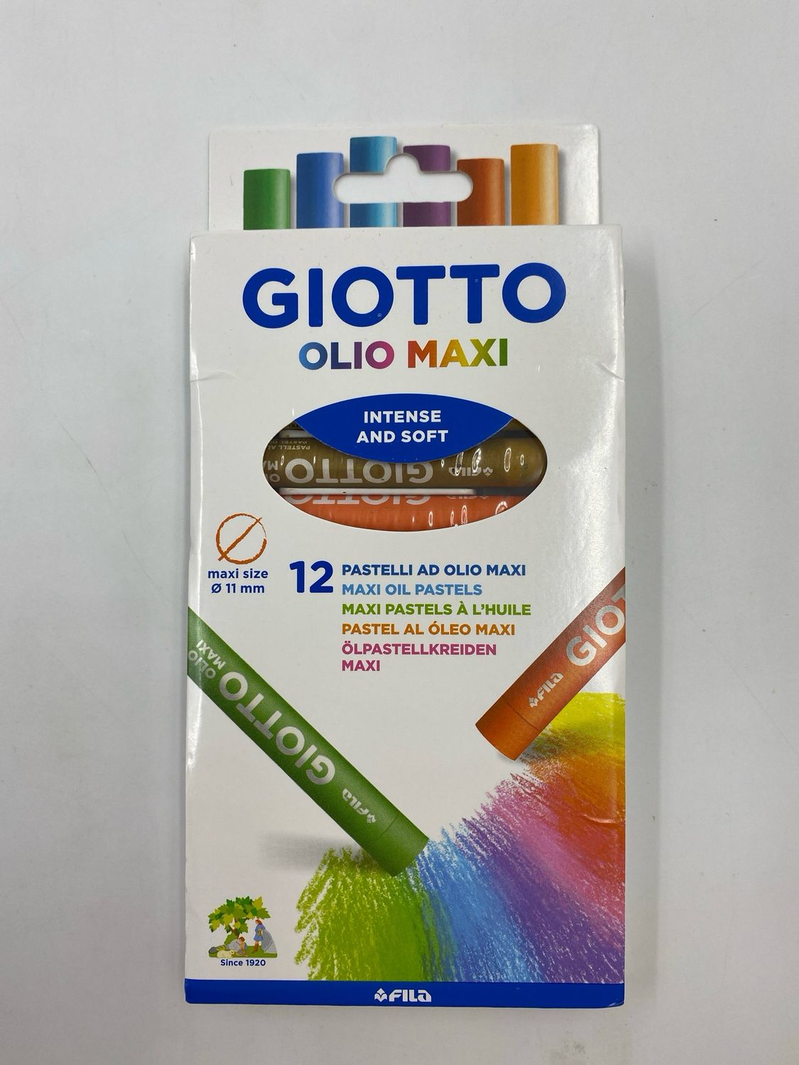Giotto olio maxi pastels 12 