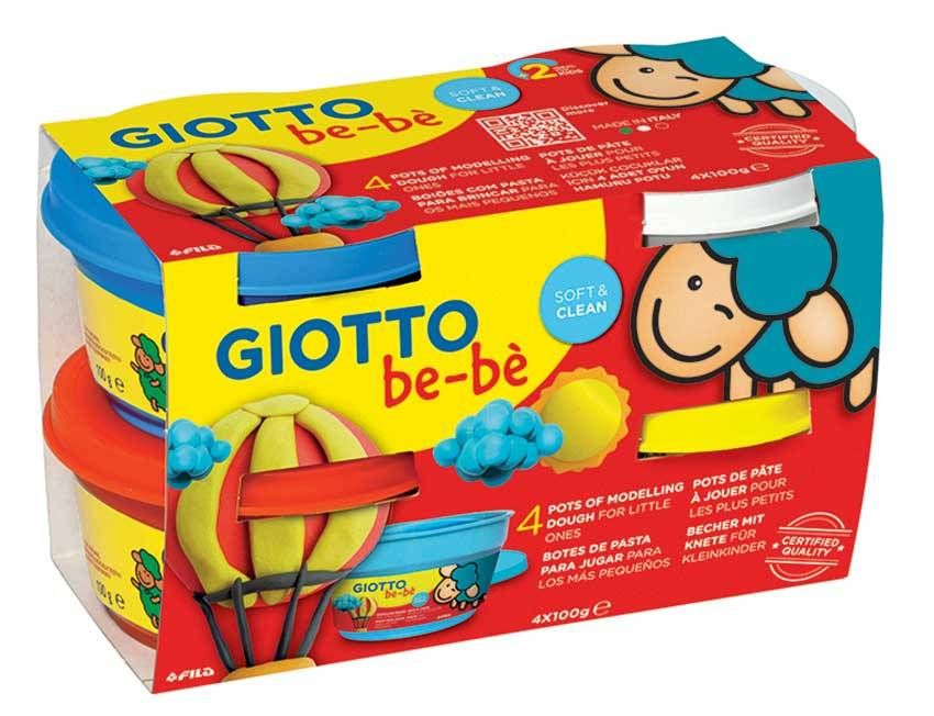 Giotto be-be Πλαστοζυμαράκια 4x100g