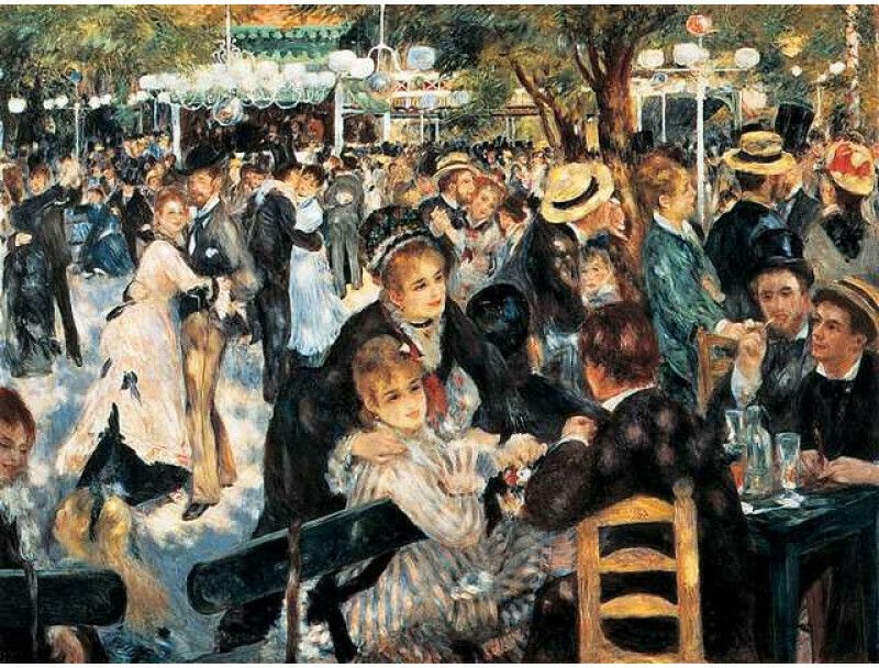 Puzzle Renoir: &quot;Bal du Moulin de la Galette&quot; 2D 1000 Κομμάτια