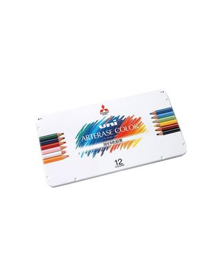 Uni Arterase Color Pencil - 12 Color Set