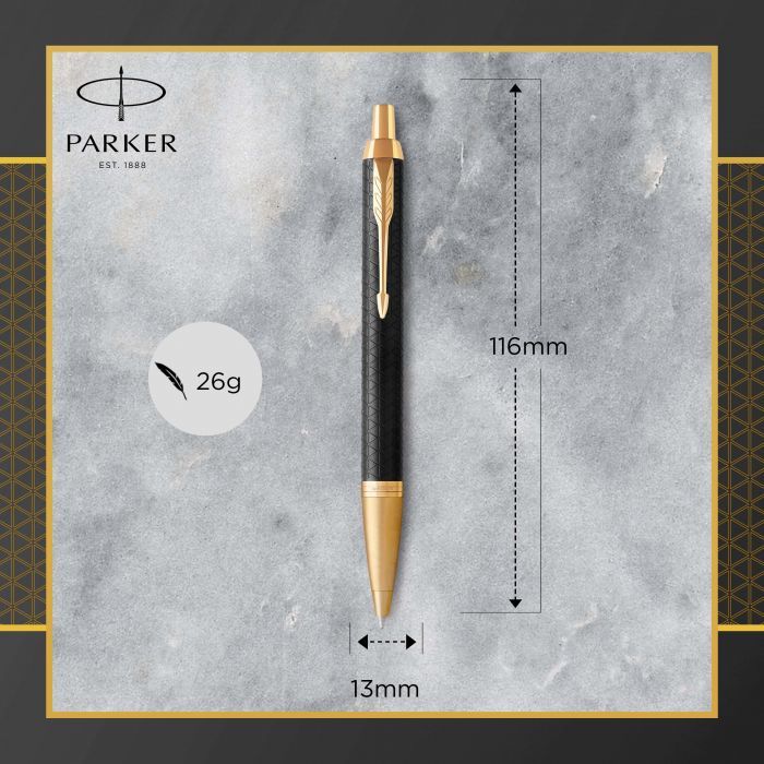 PARKER Ι.Μ. PRM BLACK GOLD GT BPen