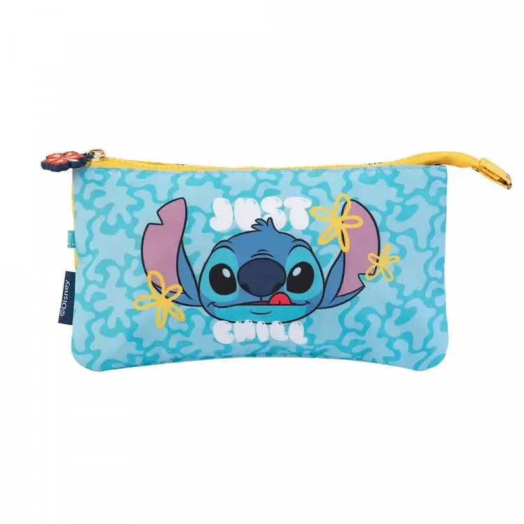 Κασετίνα Τριπλή DISNEY Lilo &amp; Stitch Tropical