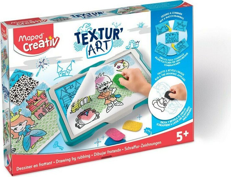Maped Ζωγραφική Creative Textur&#39; Art για Παιδιά 5+ Ετών