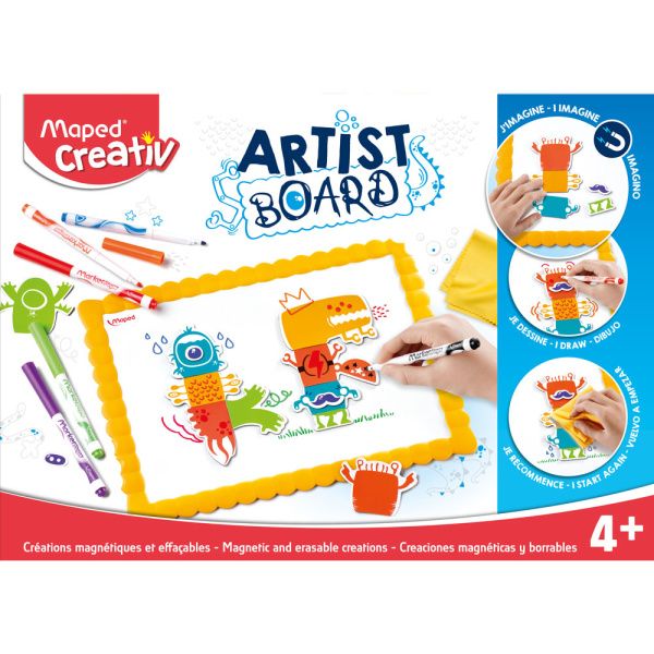 ΣΕΤ ΧΕΙΡΟΤΕΧΝΙΑΣ ARTIST BOARD MAGNETIC CREATIONS MAPED