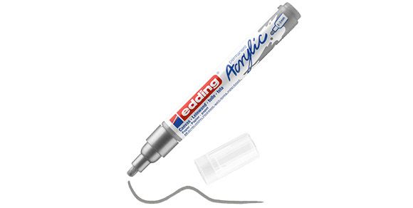 edding 5100 Ακρυλικός μαρκαδόρος 2-3mm Silver