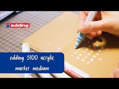 edding 5100 Ακρυλικός μαρκαδόρος 2-3mm Gentian blue