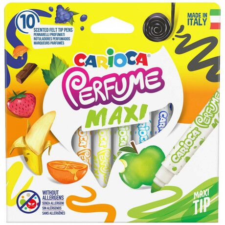 CARIOCA ΜΑΡΚΑΔΟΡΟΣ ΑΡΩΜΑΤΙΚΟΣ ΧΑΡΤΙΝΟ 10 ΧΡΩΜΑΤΑ