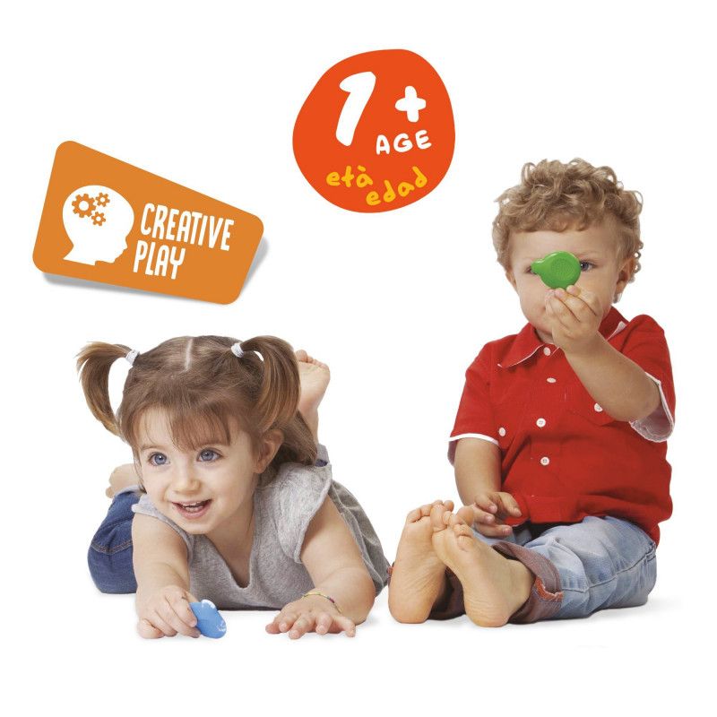 Κηρομπογιές Carioca Teddy Baby 1+