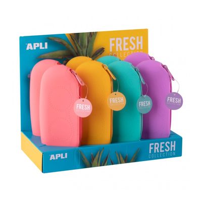 ​Θήκη οβάλ σιλικόνης  Fresh Collection Apli