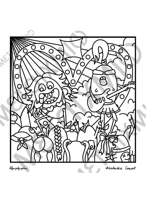 Brotherakia – Coloring book Μικρή Ολλανδέζα   Δανάη Γεωργαντά