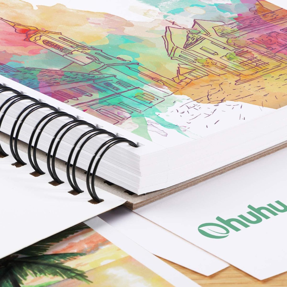 Ohuhu Marker Sketchbook Σπιράλ 25.4 x 19.3 cm