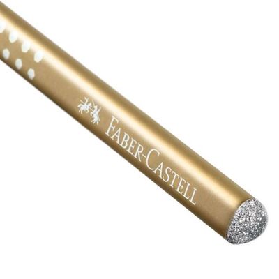 Sparkle graphite pencil, GOLD