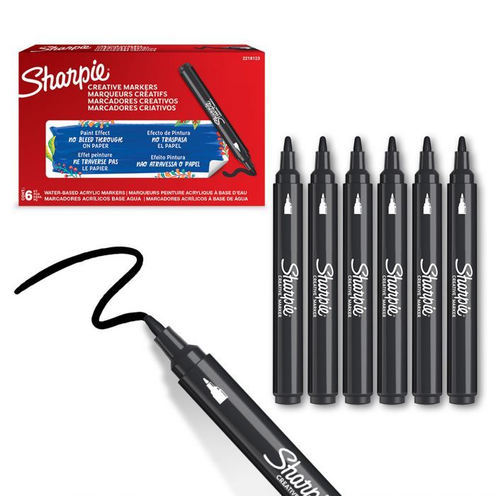 SHARPIE CREATIVE Μαυροι