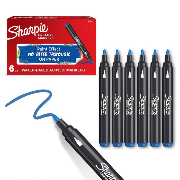 SHARPIE CREATIVE ΜΠΛΕ