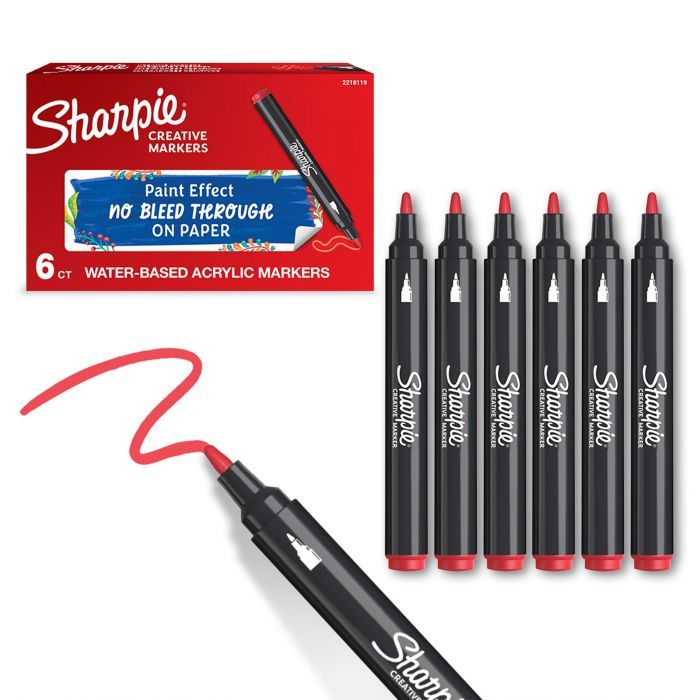 SHARPIE CREATIVE ΚΟΚΚΙΝΟ