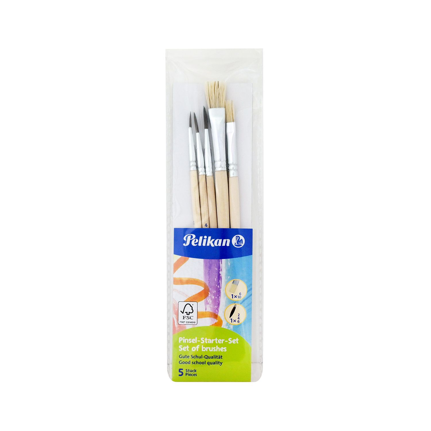 Pelikan P15 sb - 718163 σετ πινέλα ζωγραφικής