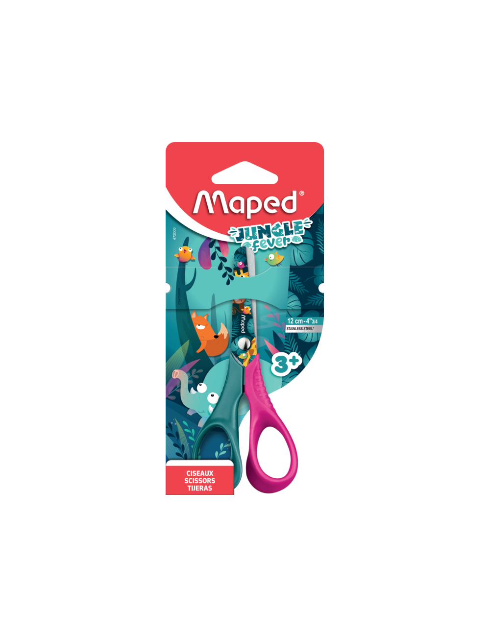 ΨΑΛΙΔΙ JUNGLE FEVER 12 CM ΜΕ ΔΙΑΚΟΣΜΗΜΕΝΕΣ ΛΑΜΕΣ BLISTER