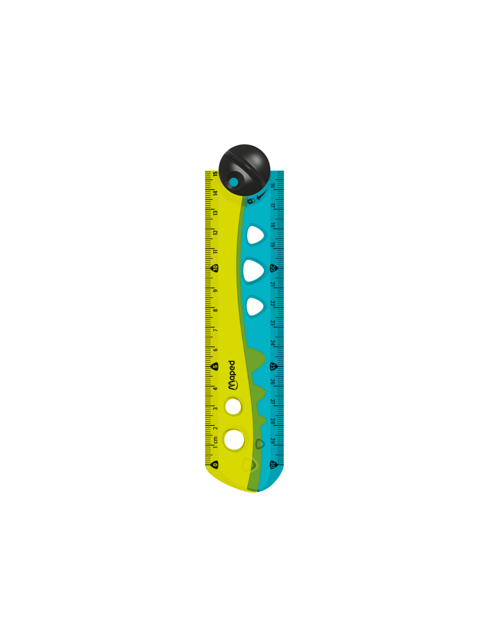 ΓΕΩΜΕΤΡΙΚΟΣ ΧΑΡΑΚΑΣ 30CM ΠΤΥΣΣΟΜΕΝΟΣ CROC CROC