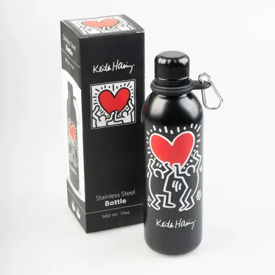 Μεταλλικό Μπουκάλι Hot&amp;Cold 500ml KEITH HARING
